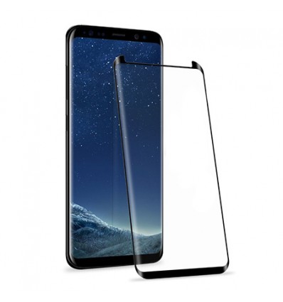 Samsung Galaxy S8 Plus Tempered Glass 5D Full Cover - Black