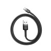 Cablu Date si Incarcare Baseus Typ - C USB-C 3A Fast Charge, 1m - Negru