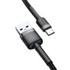 Cablu Date si Incarcare Baseus Typ - C USB-C 3A Fast Charge, 1m - Negru