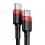 Cablu Date si Incarcare Baseus USB Type-C la USB Type-C 1 m - Negru / Roșu