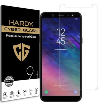 Samsung Galaxy A6 2018 Folie protectie din Sticla HARDY securizata Transparenta 9H