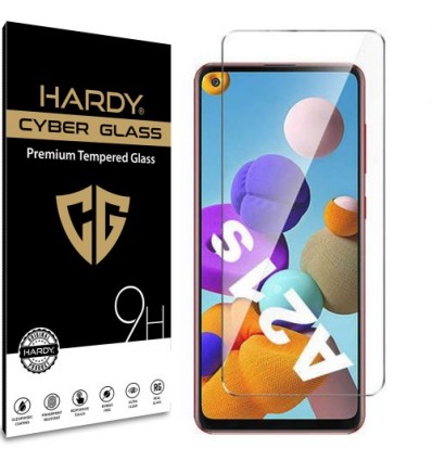 Samsung Galaxy A21s Folie protectie din Sticla HARDY securizata Transparenta 9H