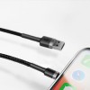 Cablu Date si Incarcare Lightning Baseus pentru iPhone 1m - Negru