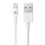Cablu compatibil Apple iPhone USB - Lightning Alb - 1 m